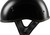 .357 Solid Half Helmet Gloss Black Xl