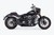 Turnout 2 1 Black W/Black Tip M8 Softail Turnout 2 1 Black W/Black Tip M8 Softail