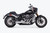 Turnout 2 1 Chrome W/Chrome Tip M8 Softail Turnout 2 1 Chrome W/Chrome Tip M8 Softail
