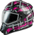Gm 11s Dual Sport Pink Ribbon Riders Snow Helmet Blk/Pink Lg