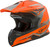 Mx 86 Off Road Revoke Helmet Matte Orange/Black Sm