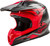 Mx 86 Off Road Revoke Helmet Black/Red Md