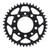 Rear Sprocket Steel 42t 530 Blk Hon/Tri