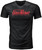 T Shirt Black/Red Lg