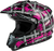 Gm 11s Dual Sport Pink Ribbon Riders Snow Helmet Blk/Pink Md