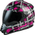 Gm 11 Dual Sport Pink Ribbon Riders Helmet Black/Pink Sm