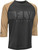 Ripa 3/4 Sleeve Jersey Black/Khaki Sm Ripa 3/4 Sleeve Jersey Black/Khaki Sm