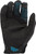 Media Gloves Black/Blue Sz 08