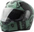 Revolt Liberator Helmet Matte Black/Green Xs