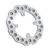Rear Brake Rotor Ss Self Cleaning Hon JTD1009SC01 Rear Brake Rotor Ss Self Cleaning Hon JTD1009SC01