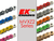 Vortex Racing EK 530 MVXZ2 Rivet Master 120 Links- Yellow