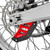 Rear Disc Guard Red