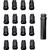 ITP Lug Nuts (Box of 16) w/ Key - 12x1.25 Splined 60 Deg Taper - Black