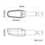 701 Led Turn Signals Black W/Clear Lens Pr