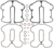 Twin Power 17-Up M8 Rocker Box Gasket Kit