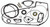 Twin Power 65-86 FL FX 4 Speed Models Primary Gasket Kit