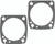 Twin Power Base Gasket 3.5 Inch Bore .020 Rubber Covered Steel Replaces H-D 16774-86D 84-99 Evo BT