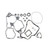 Cometic 90-02 Honda CR125 Bottom End Gasket Kit