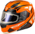 Md 04s Sector Snow Helmet W/ Electric Shield Orange/Blk 2x