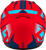 Md 04 Sector Helmet Matte Red/Blue 2x