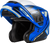 Md 04 Sector Helmet Blue/Black Sm