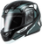 Md 04 Sector Helmet Black/Silver 3x
