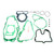Athena 2000 Bombardier DS 650 Complete Gasket Kit (Excl Oil Seal)