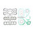 Athena 79-84 Honda CB Sf 1000 Complete Gasket Kit (Excl Oil Seal)