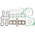 Athena 84-85 Yamaha FJ 1100 Complete Gasket Kit (Excl Oil Seal)