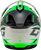 Gm 11s Ronin Snow Helmet W/ Elec Shield Green/Grey 3x