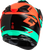 Gm 11s Ronin Snow Helmet W/ Elec Shld Black/Aqua/Coral Sm