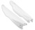 Cycra 10+ Yamaha WR250F-450/YZ125-450FX Fork Guards - White