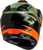 Gm 11 Ronin Helmet Orange/Green/Black Lg