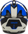 Gm 11 Decima Helmet Matte Black/Blue Sm