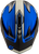 Gm 11 Decima Helmet Matte Black/Blue Md