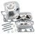 S&S Cycle 2006 Dyna Super Stock 91cc Cylinder Heads - Silver
