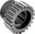 S&S Cycle 77-89 BT Pinion Gear - Red