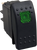 Lighted Rocker Switch Green