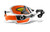 Cycra CRM Ultra 7/8 in. Clamp w/White Shields/Orange Covers