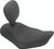 Mustang 00-08 Kawasaki Classic FI, Nomad FI Vintage 2PC Seat w/Driver Backrest - Black