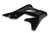 Cycra 13-16 Kawasaki KX250F Powerflow Radiator Shrouds - Black