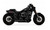 Vance & Hines HD Softail Fat Bob 18-22 Hi-Output 2-1 Black PCX Full System Exhaust