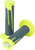 ProTaper Full Diamond Clamp-On Grips - Neon Yellow/Dark Gray