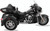 Mustang 08-21 Harley Electra Glide, Rd Glide, Rd King, Str Glide Touring 1PC Seat Deluxe - Black