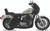 Mustang 04-21 Harley Sportster Throwback 1PC Seat - Black