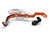 Cycra CRM Ultra 1-1/8 in. Clamp w/White Shield/Orange Cover