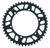 BikeMaster Kawasaki Rear Steel Sprocket 520 47T - Black