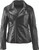 Kuryakyn Leather By River Road Ironclad Classic Leather Jacket Black Womens - 3XL
