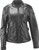 Kuryakyn Leather By River Road Race Leather Jacket Black Womens - Medium
