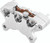 Performance Machine  4 Piston Classic Caliper - Polished Performance Machine  4 Piston Classic Caliper - Polished